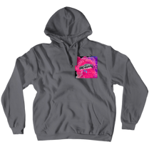 hoodie with small twitch logo