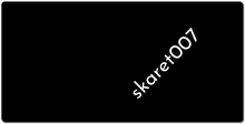 skaret007 XXL Gaming Mousepad