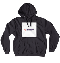 White TeaMetric Logo (No-Zip/Pullover)