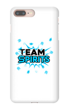 Team Spirits Blue Theme iPhone Phone Cases