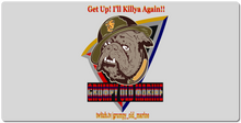 grumpy_old_marine XXL Gaming Mousepad