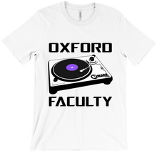 Oxford Faculty Tee - Black Text