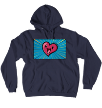 Happy Heart (No-Zip Pullover) Hoodie