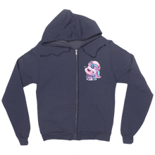 leftturn_art Laugh Zip Up Hoodie