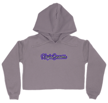 Kaylabeaarr Purple Women’s Cropped Hoodie