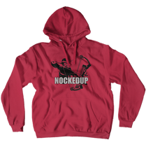 Nockedup Black Logo Hoodies (No-Zip/Pullover)