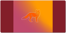 Scrrambled Fox XXL Mousepad