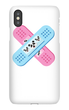 deranged_panda iPhone Plaster Panda Phone Cases