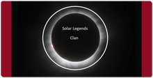 Solar Legends  Clan  XXL Gaming Mousepad