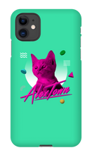 AlexTown Pink Cat Mascot iPhone Case