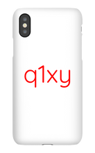 q1xy iPhone Phone Cases