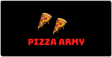 pizza army desk mat