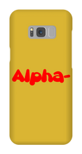 Alpha- Samsung Phone Case