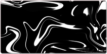 BW - Swirl Mouspad
