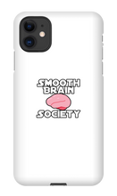 SmoothBrain iPhone Phone Cases