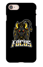 focuslikebull iPhone Phone Cases