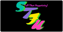 Tell that Negativity XXL Gaming Mousepad