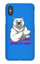 I Can't Bear To Lose (Alt) iPhone Phone Cases