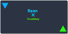 Rzan x Crushboy Collab Mouse Pad