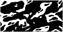 Black & White, Coral XXL Gaming Mousepad