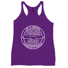 Forearm Shake Women's Racerback Tank - White Logo