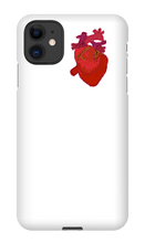 Hand-Drawn Heart iPhone Case