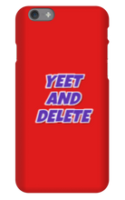 blade442211 yeet and delete iPhone Phone Cases