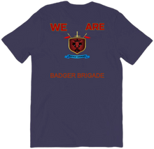 BATTLE BADGER OFFICIAL tshirt-back design
