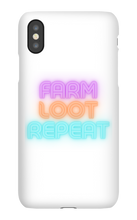 Farm Loot Repeat iPhone Cases