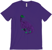 Green and Purple Woolly Dino T-Shirts