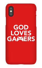 God Loves Gamers iPhone Case