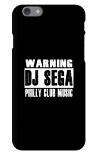 DJ Sega Warning iPhone Case