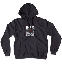 Stupid People Hoodies (No-Zip/Pullover)