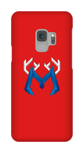 Blue logo Samsung Phone Cases