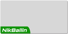 NikBallin Logo XXL Gaming Mousepad