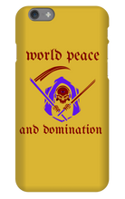 World Domination iPhone Phone Cases