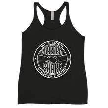 Forearm Shake Women's Racerback Tank - White Logo
