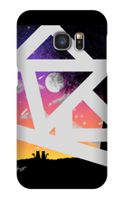Cats Watching Sunset Samsung Case