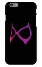 Liza Hardy iPhone Phone Cases Purple Logo