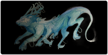 Dog Deer Dragon XL mouse pad