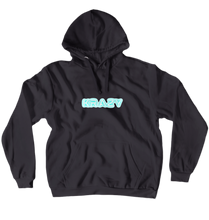 KRAZY Glowing Logo Hoodies (No-Zip/Pullover)