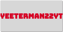 yeeterman22yt XXL Gaming Mousepad
