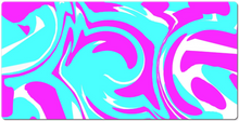 pink, cyan and white XXL Gaming Mousepad