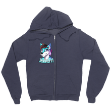 jenwolfy1 Zip Up Hoodie