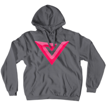 Vance Pink Logo Hoodies