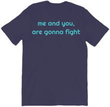 gonna fight tshirt-back