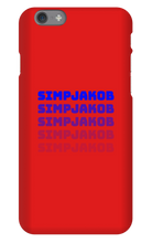 simpjakob iPhone Phone Cases