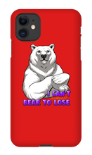 I Can't Bear To Lose (Alt) iPhone Phone Cases