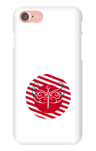 Fae's Xmas iPhone Case Candy Cane Red