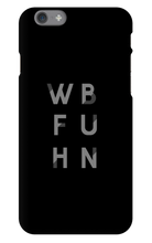 wbfuhn iPhone Case